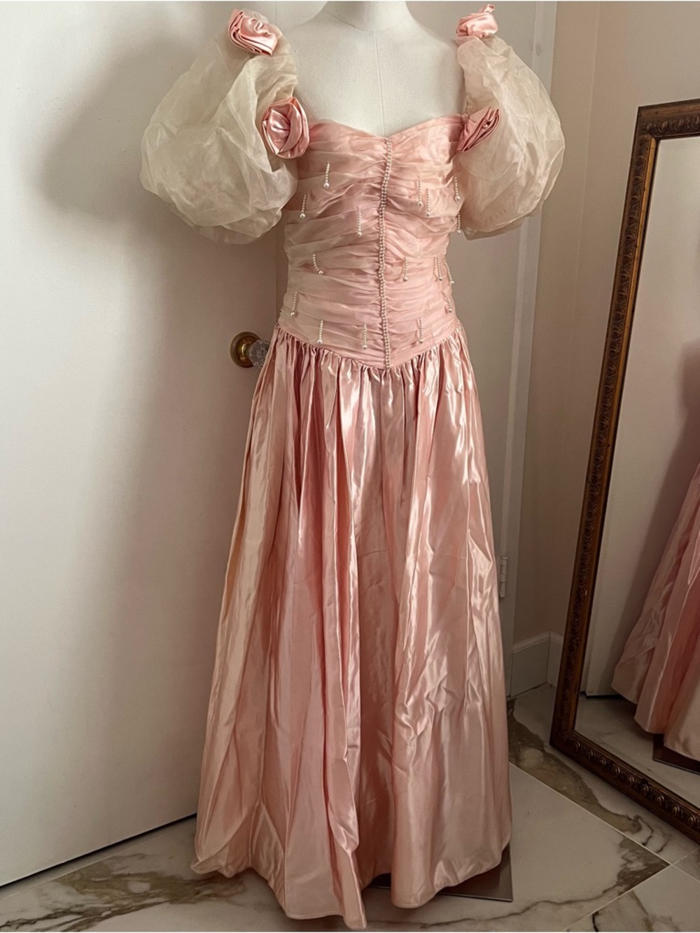 Vintage pink dress
